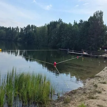 With Sauna, Jacuzzi And Private Pond Semesterbostad *