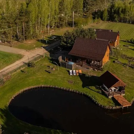 With Sauna, Jacuzzi And Private Pond Semesterbostad